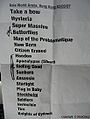 Hong Kong 2007-03-03 setlist.jpg