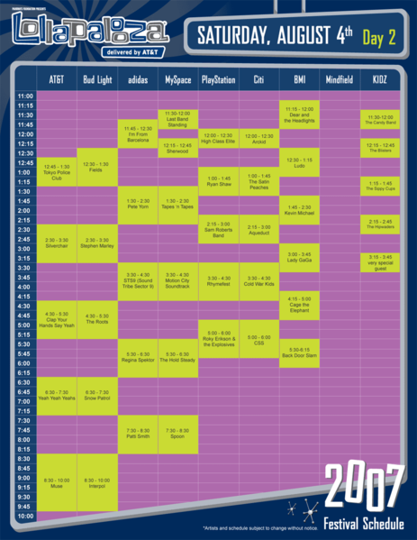 File:Chicago 2007-08-04 – Lollapalooza line-up.png