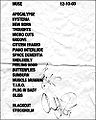 Helsinki 2003-10-12 setlist.jpg
