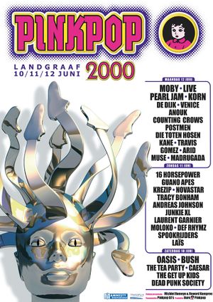 Pinkpop Festival 2000 line-up