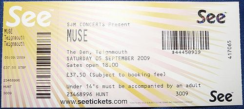Teignmouth 2009-09-05 – ticket.jpg